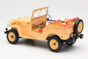 Toyota Land Cruiser BJ Beige Kyosho 1:18 08959BE Metalli — kuva 7 / 8