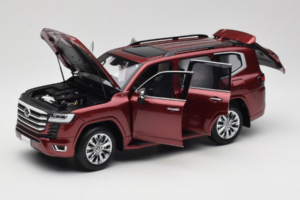 Toyota Land Cruiser LC300 ZX Punainen LCD 1:18 LCD18013-ZX-RE Metalli — kuva 2 / 8