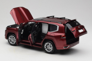 Toyota Land Cruiser LC300 ZX Punainen LCD 1:18 LCD18013-ZX-RE Metalli — kuva 5 / 8