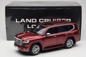 Toyota Land Cruiser LC300 ZX Punainen LCD 1:18 LCD18013-ZX-RE Metalli — kuva 8 / 8