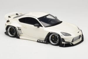 Toyota Pandem GR86 ZN8 Crystal White GT Spirit 1:18 GT498 Hartsi — kuva 4 / 6