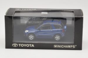Toyota RAV4 Tummansininen Harmaa Sisätila Minichamps 1:43 433166004 Metalli — kuva 4 / 4