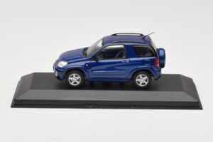 Toyota RAV4 Tummansininen Harmaa Sisätila Minichamps 1:43 433166004 Metalli