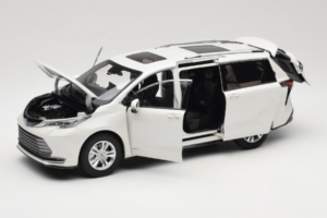 Toyota Sienna XL30 Valkoinen OEM 1:18 TOYOTA013 Metalli — kuva 2 / 8