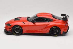 Toyota GR Supra A90 GT4 100 Edition Plasma Orange Otto 1:18 OT1123 Hartsi — kuva 3 / 6