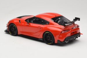 Toyota GR Supra A90 GT4 100 Edition Plasma Orange Otto 1:18 OT1123 Hartsi — kuva 5 / 6