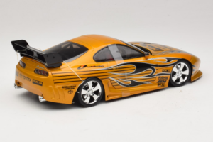 Toyota Supra A80 Kulta Tunerz Edition Hot Wheels 1:18 B6091 Metalli — kuva 3 / 7