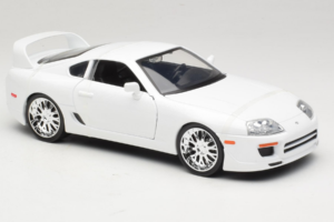 Toyota Supra Mk4 Valkoinen Fast & Furious Jada 1:18 97509 Metalli — kuva 4 / 6