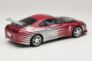 Toyota Supra A80 Fast & Furious Violetti Hopea ERTL 1:18 33708 Metalli — kuva 2 / 6
