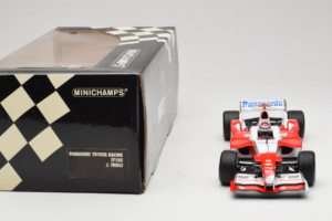 Toyota TF105 #16 J. Trulli Panasonic Toyota Racing 2005 Minichamps 1:18 100050016 Metalli — kuva 6 / 7