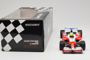 Toyota TF105 #17 R. Schumacher Panasonic Toyota Racing 2005 Minichamps 1:18 100050017 Metalli — kuva 6 / 7