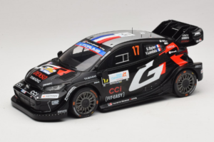 Toyota GR Yaris Rally1 #17 S. Ogier / V. Landais Rally Islas Canarias 2025 IXO 1:18 18RMC249B Metalli