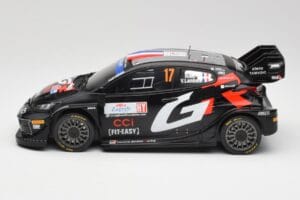 Toyota Yaris Rally1 WRC #17 S. Ogier / V. Landais Rally Croatia 2024 IXO 1:18 18RMC202 Metalli — kuva 3 / 6