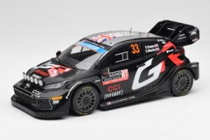 Toyota Yaris Rally1 WRC #33 E. Evans / S. Martin Rally Monte Carlo Night Version 2024 IXO 1:18 18RMC197 Metalli
