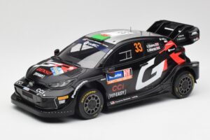 Toyota Yaris Rally1 WRC #33 E. Evans / S. Martin Rally Sweden 2024 IXO 1:18 18RMC200 Metalli
