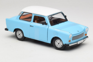 Trabant 601 Deluxe Sininen Valkoinen Sun Star 1:18 4286 Metalli — kuva 4 / 6