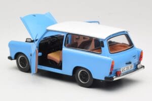 Trabant 601 Farmariauto Sininen Sun Star 1:18 4272 Metalli — kuva 5 / 8