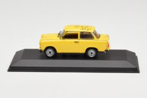 Trabant 601S Keltainen 1st EP Sample Minichamps 1:43 400014001 Metalli