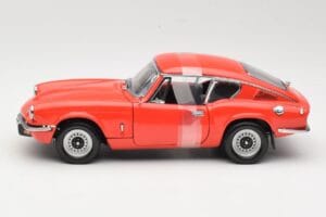 Triumph GT6 Mk3 Punainen Sun Star 1:18 1056 Metalli — kuva 3 / 6
