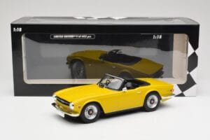Triumph TR6 RHD Keltainen Minichamps 1:18 155132034 Metalli — kuva 6 / 6