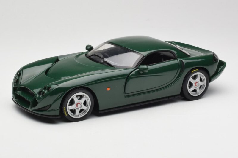TVR Speed 12 Tummanvihreä Hot Wheels 1:18 50429 Metalli