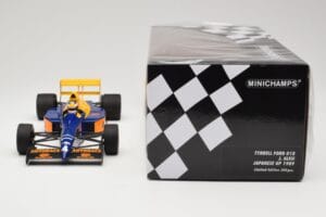 Tyrrell Ford 018 #4 J. Alesi Japanese GP 1989 Minichamps 1:18 110891504 Metalli — kuva 6 / 6