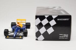 Tyrrell Ford 018 #4 J. Herbert Belgian GP 1989 Minichamps 1:18 110891104 Metalli — kuva 6 / 6