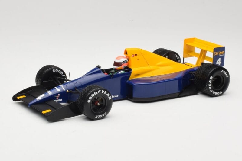Tyrrell Ford 018 #4 J. Herbert Belgian GP 1989 Minichamps 1:18 110891104 Metalli