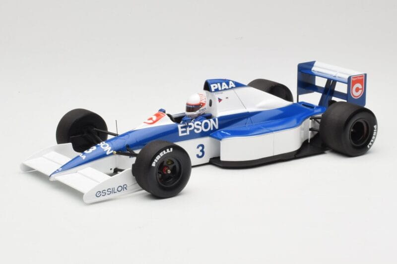 Tyrrell Ford 018 #4 S. Nakajima 6th Place USA GP 1990 Minichamps 1:18 110900003 Metalli