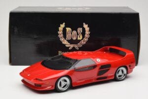 Vector M12 Punainen BoS Models 1:18 BOS377 Hartsi — kuva 6 / 6