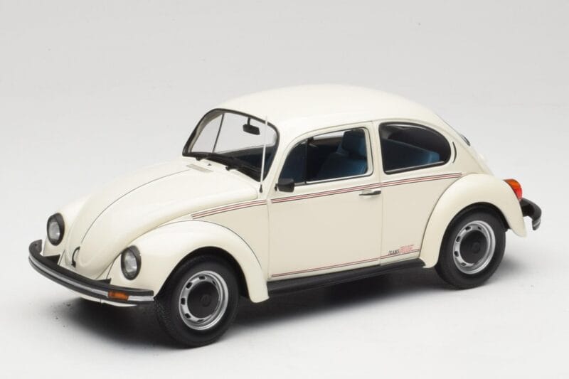 Volkswagen 1200 Jeans Bug Valkoinen Minichamps 1:18 150057101 Metalli