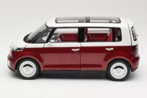 Volkswagen Bulli Minibus Concept Punainen & Valkoinen Norev 1:18 7E9099203BL9 Metalli — kuva 4 / 8