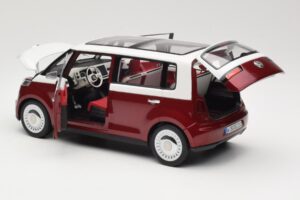 Volkswagen Bulli Minibus Concept Punainen & Valkoinen Norev 1:18 7E9099203BL9 Metalli — kuva 5 / 8
