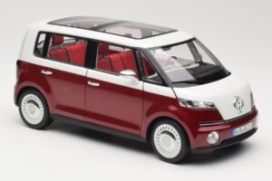 Volkswagen Bulli Minibus Concept Punainen & Valkoinen Norev 1:18 7E9099203BL9 Metalli — kuva 6 / 8