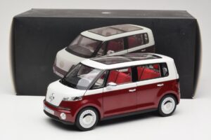 Volkswagen Bulli Minibus Concept Punainen & Valkoinen Norev 1:18 7E9099203BL9 Metalli — kuva 8 / 8