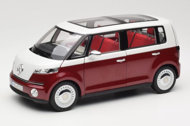 Volkswagen Bulli Minibus Concept Punainen & Valkoinen Norev 1:18 7E9099203BL9 Metalli