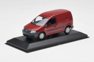 Volkswagen Caddy 2K Tummanpunainen Minichamps 1:43 CADDY004 Metalli — kuva 2 / 4