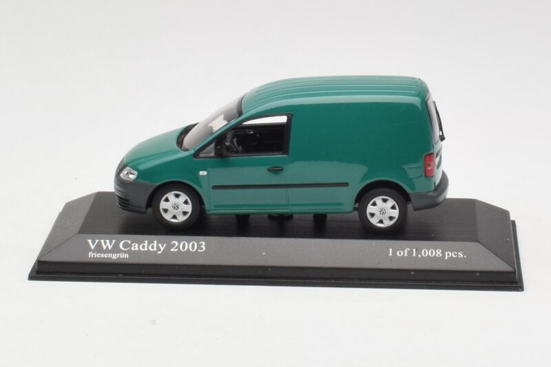 Volkswagen Caddy 2K Vihreä Minichamps 1:43 CADDY006 Metalli