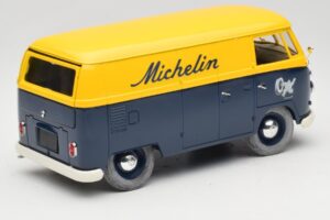 Volkswagen T1 Combi Michelin Musta & Keltainen Solido 1:18 9406 Metalli — kuva 3 / 8