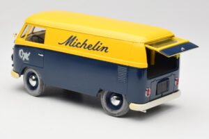 Volkswagen T1 Combi Michelin Musta & Keltainen Solido 1:18 9406 Metalli — kuva 5 / 8