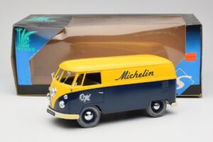 Volkswagen T1 Combi Michelin Musta & Keltainen Solido 1:18 9406 Metalli — kuva 8 / 8