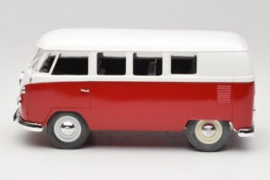 Volkswagen Combi T1 Punainen & Valkoinen Solido 1:18 8031 Metalli — kuva 4 / 8