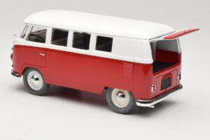 Volkswagen Combi T1 Punainen & Valkoinen Solido 1:18 8031 Metalli — kuva 5 / 8