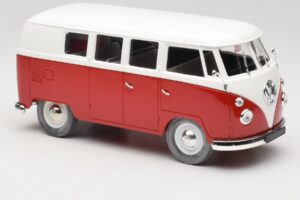Volkswagen Combi T1 Punainen & Valkoinen Solido 1:18 8031 Metalli — kuva 6 / 8