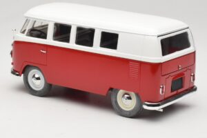 Volkswagen Combi T1 Punainen & Valkoinen Solido 1:18 8031 Metalli — kuva 7 / 8
