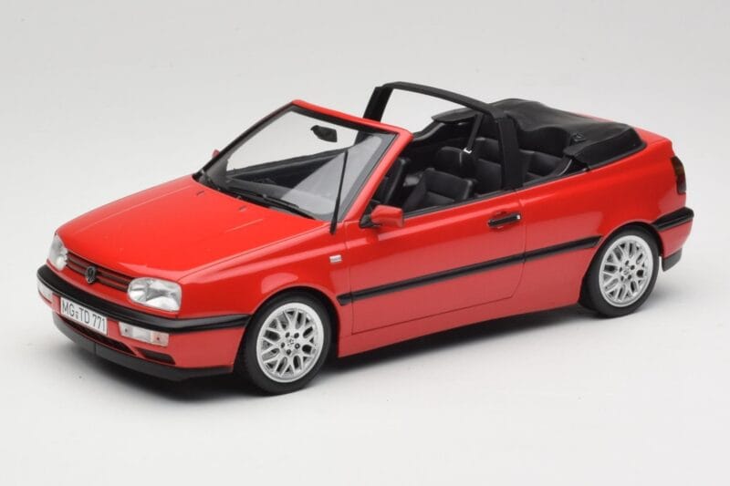 Volkswagen Golf Avoauto Mk3 Punainen Norev 1:18 188433 Metalli