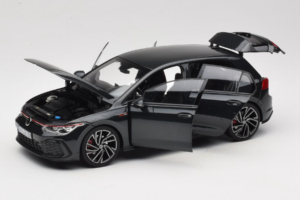 Volkswagen Golf GTI Mk8 Musta Metallic Norev 1:18 188591 Metalli — kuva 2 / 8