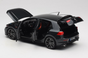 Volkswagen Golf GTI Mk8 Musta Metallic Norev 1:18 188591 Metalli — kuva 5 / 8
