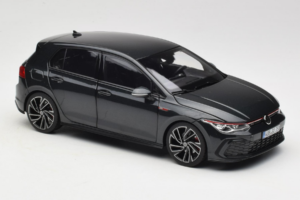 Volkswagen Golf GTI Mk8 Musta Metallic Norev 1:18 188591 Metalli — kuva 6 / 8