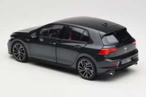 Volkswagen Golf GTI Mk8 Musta Metallic Norev 1:18 188591 Metalli — kuva 7 / 8